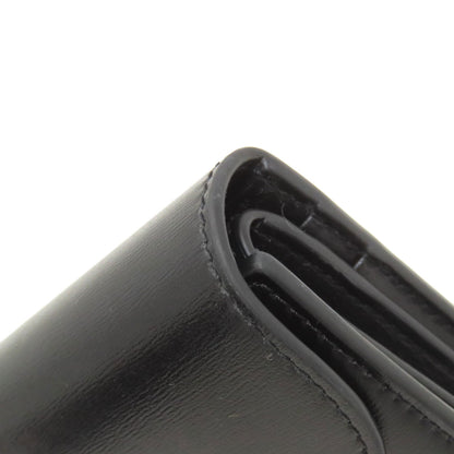 CELINE Triomphe Flap Bifold Wallet with Coin Pocket Calf Ladies [Used]