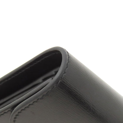 CELINE Triomphe Flap Bifold Wallet with Coin Pocket Calf Ladies [Used]