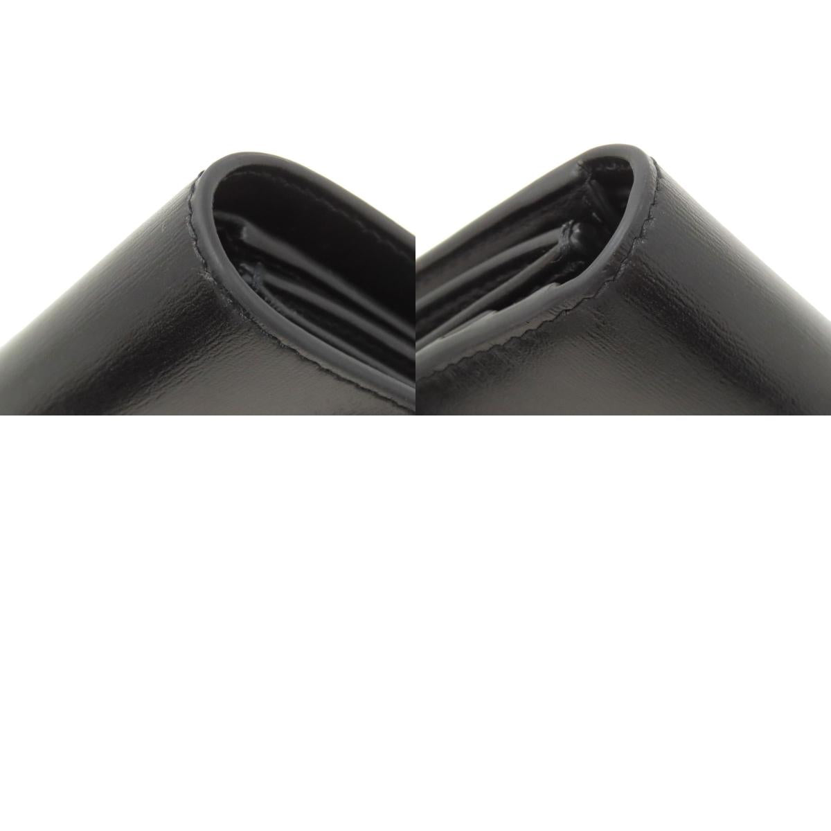 CELINE Triomphe Flap Bifold Wallet with Coin Pocket Calf Ladies [Used]