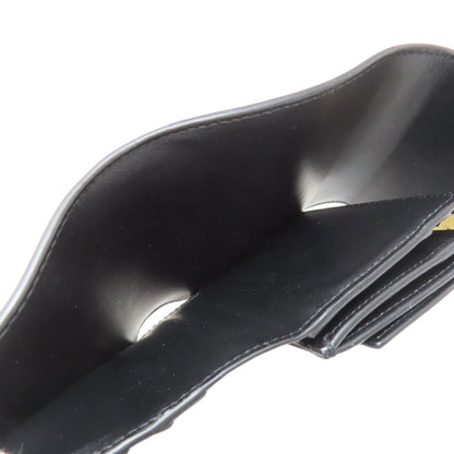 CELINE Triomphe Flap Bifold Wallet with Coin Pocket Calf Ladies [Used]