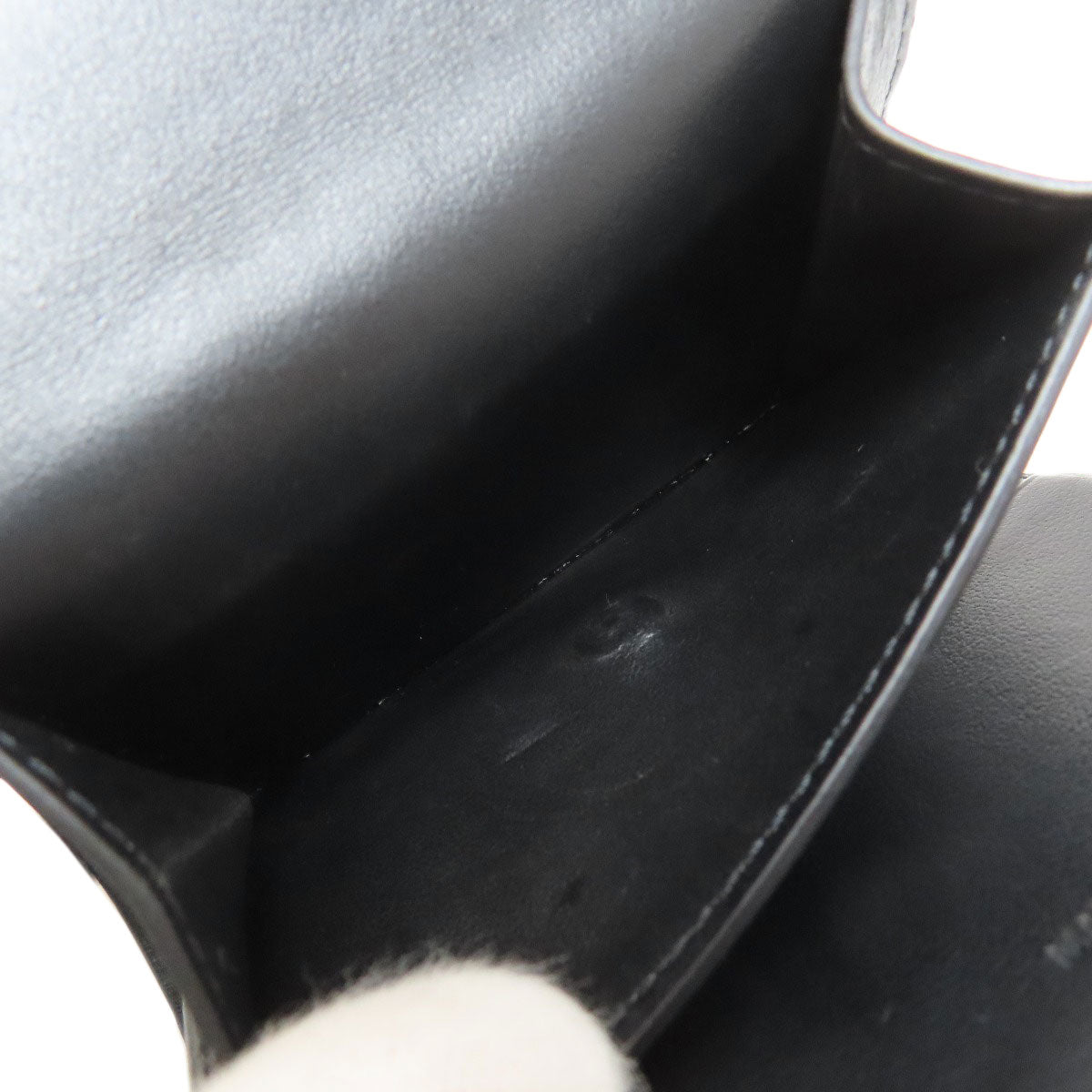 CELINE Triomphe Flap Bifold Wallet with Coin Pocket Calf Ladies [Used]