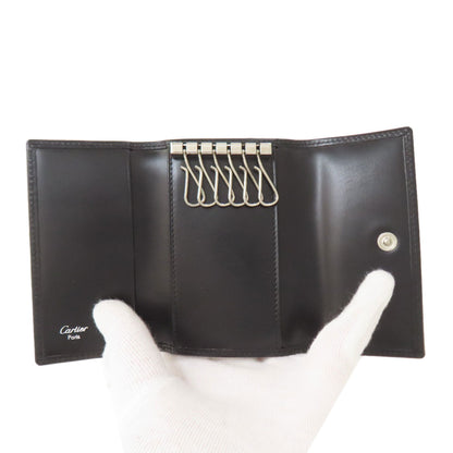 CARTIER PANTHERE key holder Calf Ladies [Used]
