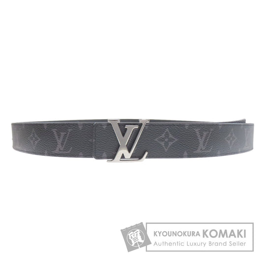 LOUIS VUITTON M0450 LV initial reversible belt Monogram Eclipse mens [Used]
