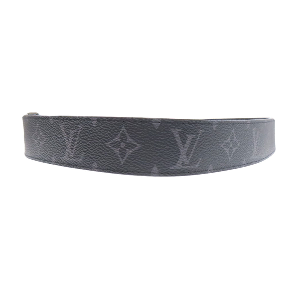 LOUIS VUITTON M0450 LV initial reversible belt Monogram Eclipse mens [Used]