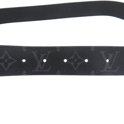 LOUIS VUITTON M0450 LV initial reversible belt Monogram Eclipse mens [Used]