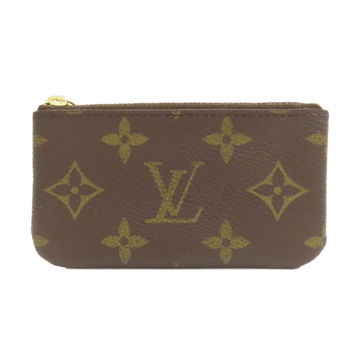 LOUIS VUITTON M62650 Pochette Kle coin purse Monogram canvas Ladies [Used]