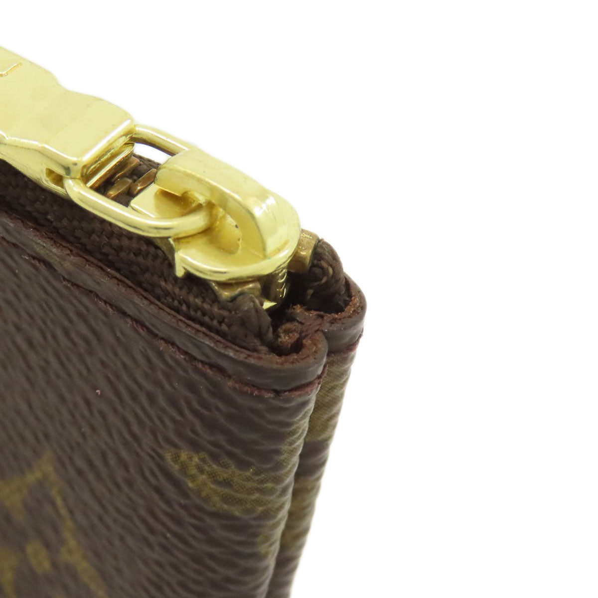 LOUIS VUITTON M62650 Pochette Kle coin purse Monogram canvas Ladies [Used]