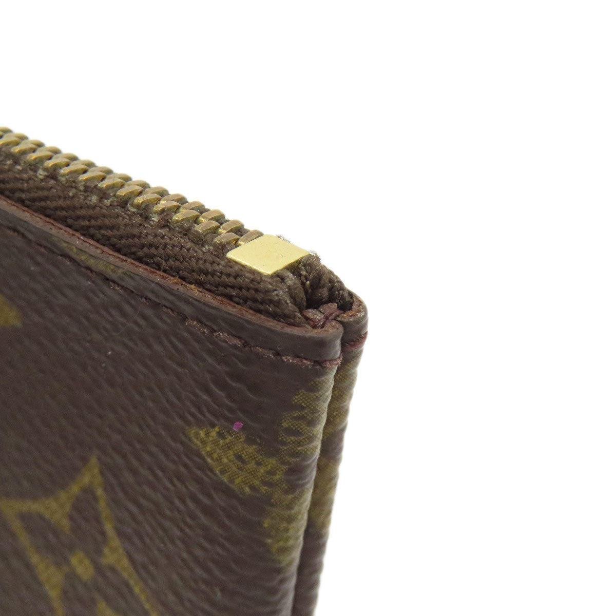 LOUIS VUITTON M62650 Pochette Kle coin purse Monogram canvas Ladies [Used]