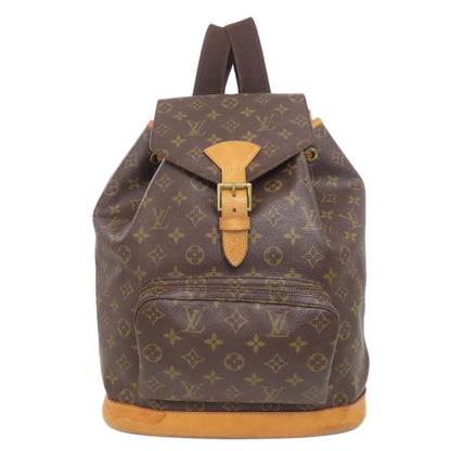 LOUIS VUITTON M51135 MontsourisGM Backpack Â· Daypack Monogram canvas Ladies [Used]