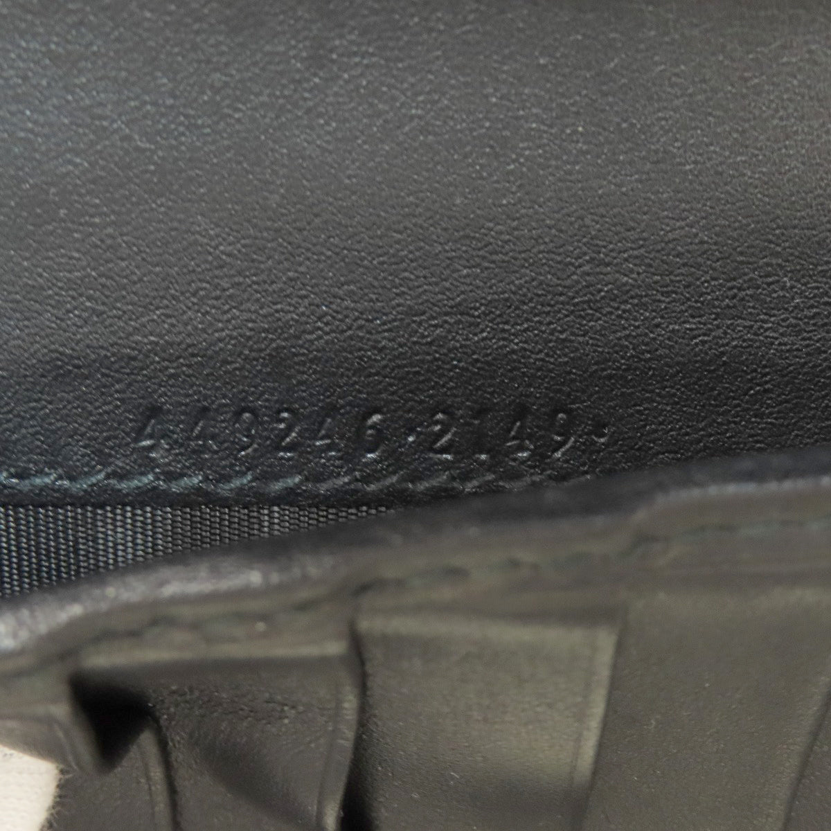 グッチ 449246 マイクログッチシマ トラベルケース セカンドバッグ レザー レディース 【中古】【GUCCI】