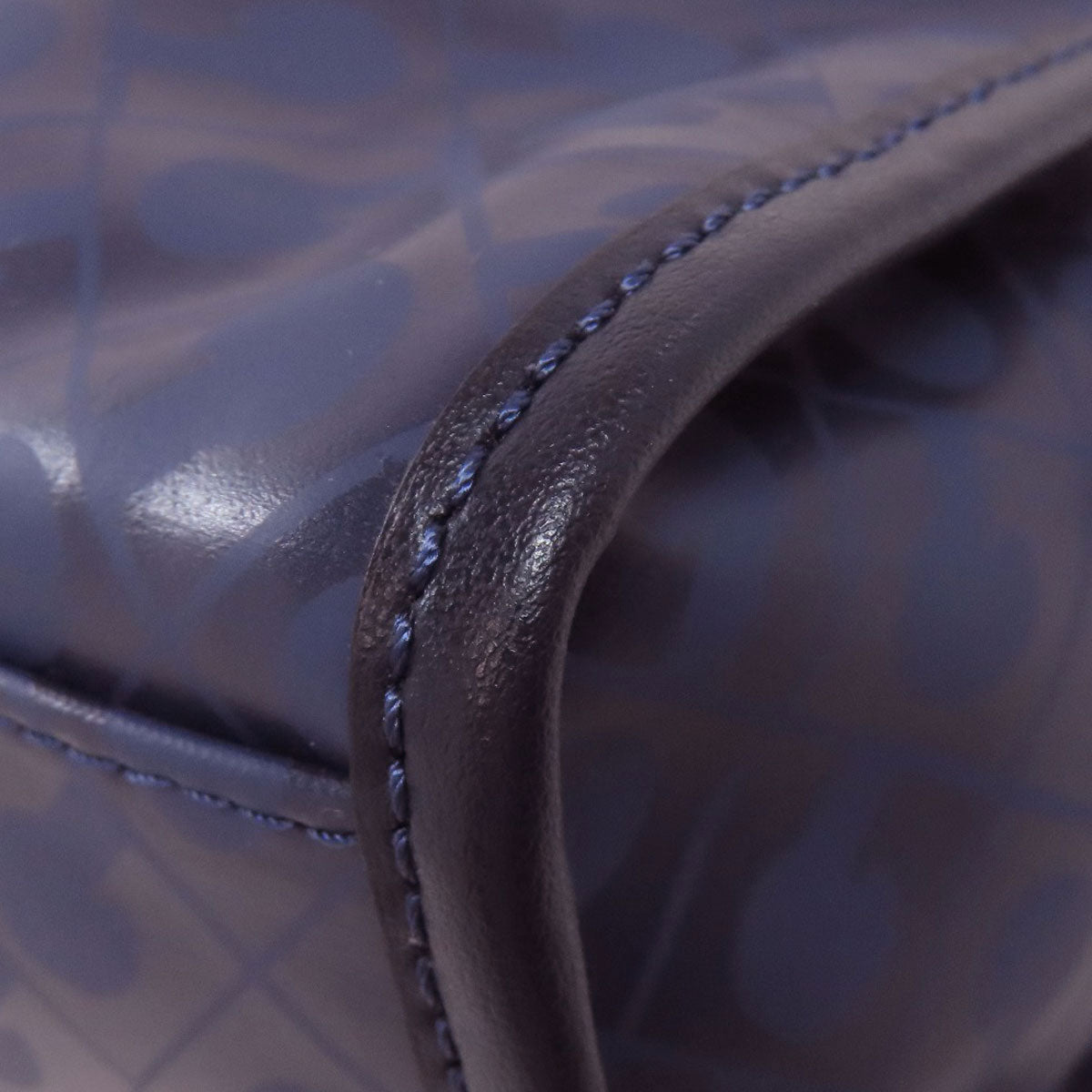 GHERARDINI Logo motif softy Handbag Polyester Polyurethane coatingLadies [Used]