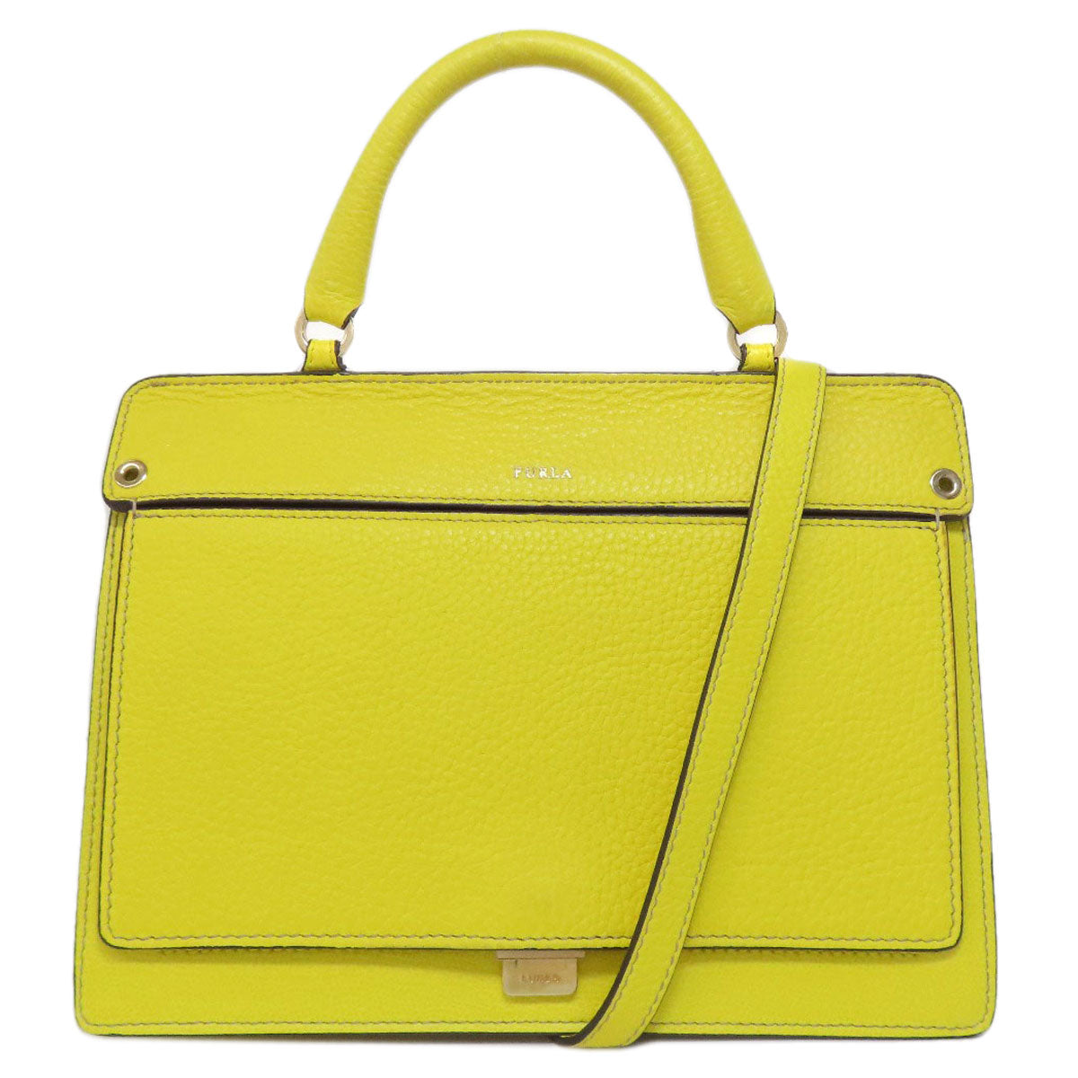 Furla 2WAY Handbag Leather Ladies [Used]