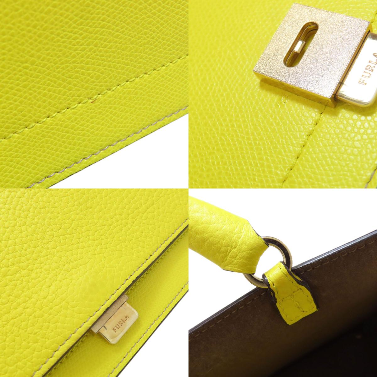 Furla 2WAY Handbag Leather Ladies [Used]