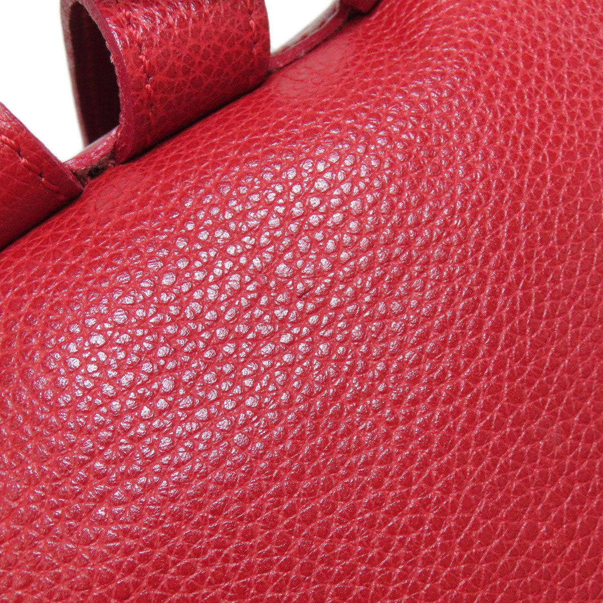 Longchamp logo Backpack Â· Daypack Leather Ladies [Used]