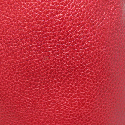 Longchamp logo Backpack Â· Daypack Leather Ladies [Used]