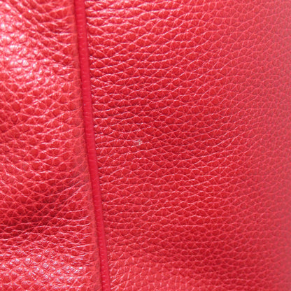 Longchamp logo Backpack Â· Daypack Leather Ladies [Used]