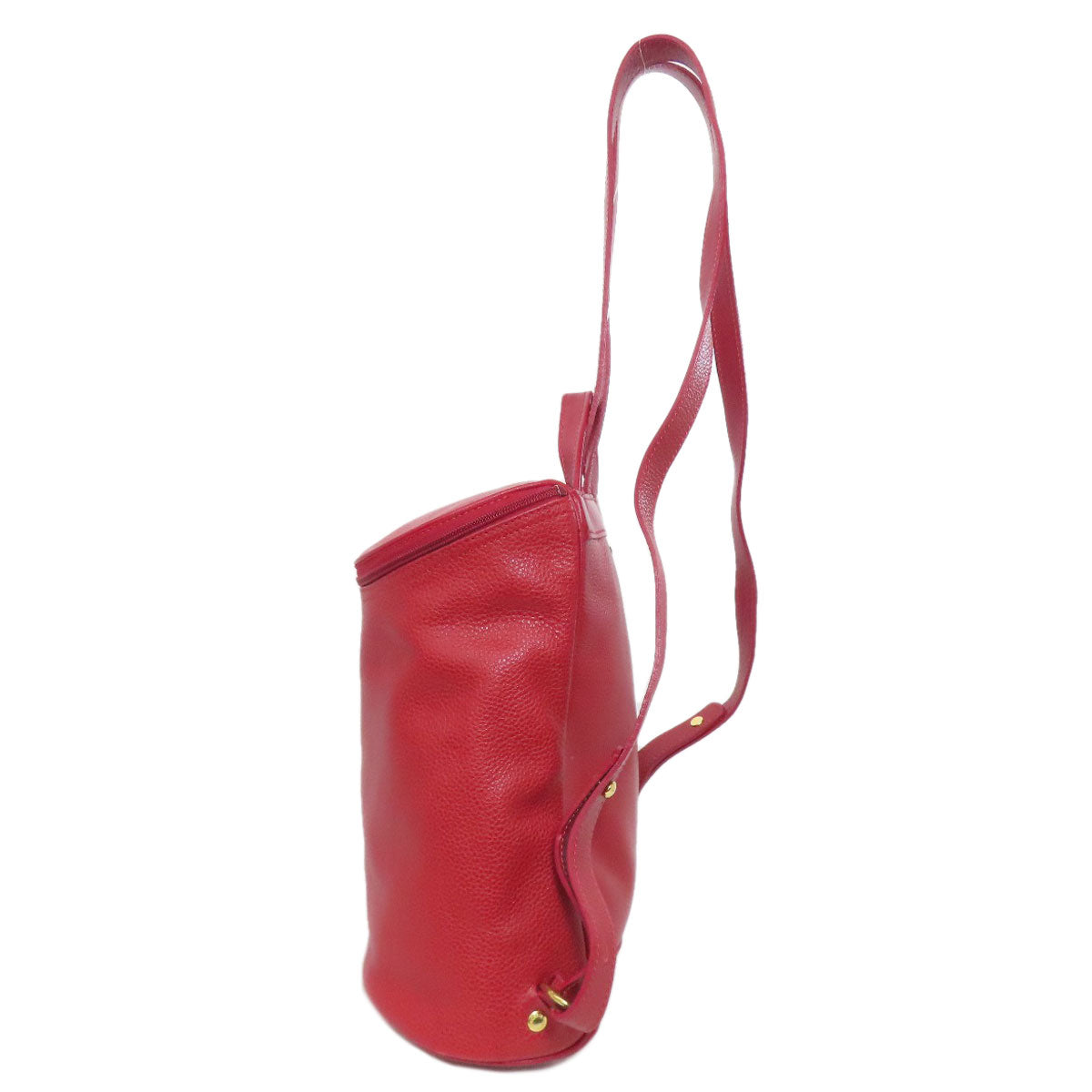 Longchamp logo Backpack Â· Daypack Leather Ladies [Used]