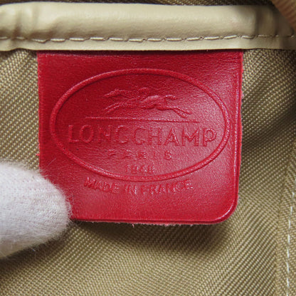 Longchamp logo Backpack Â· Daypack Leather Ladies [Used]