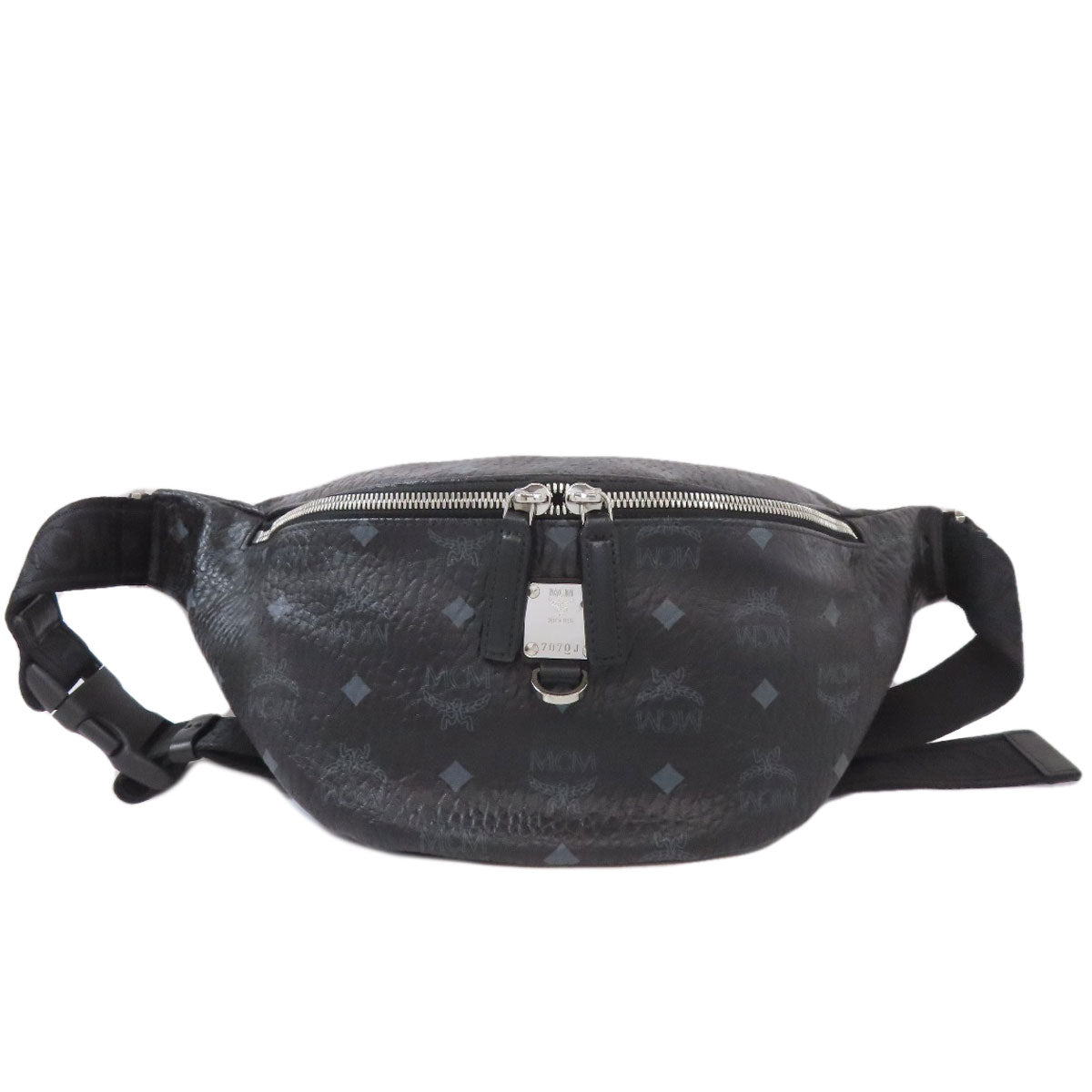 MCM logo body bag PVC Ladies [Used]