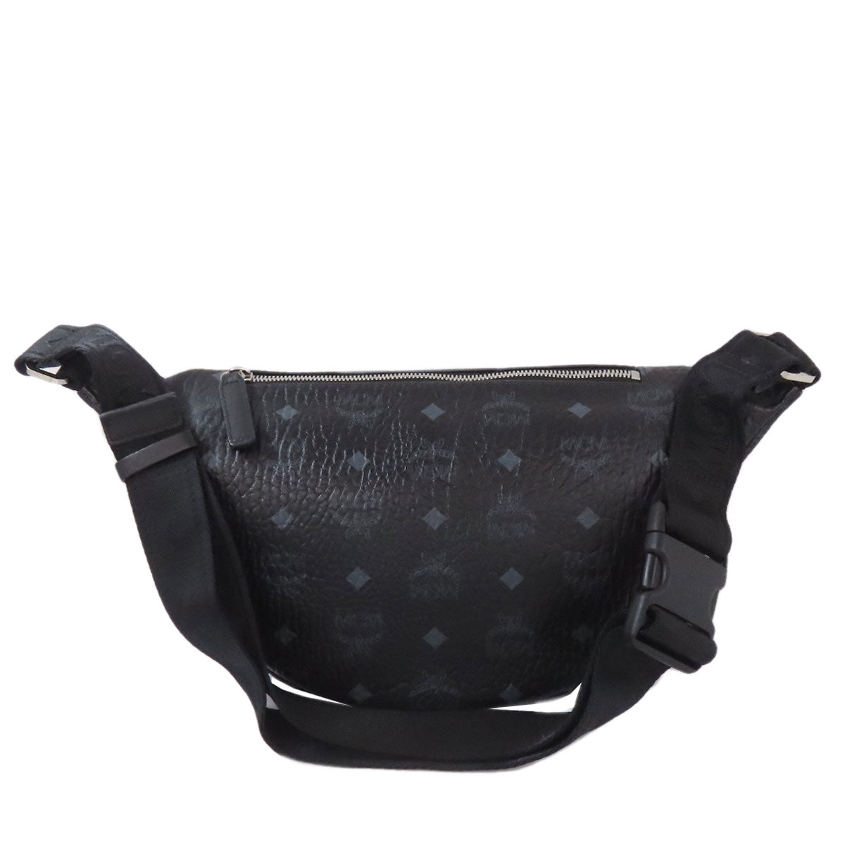 MCM logo body bag PVC Ladies [Used]