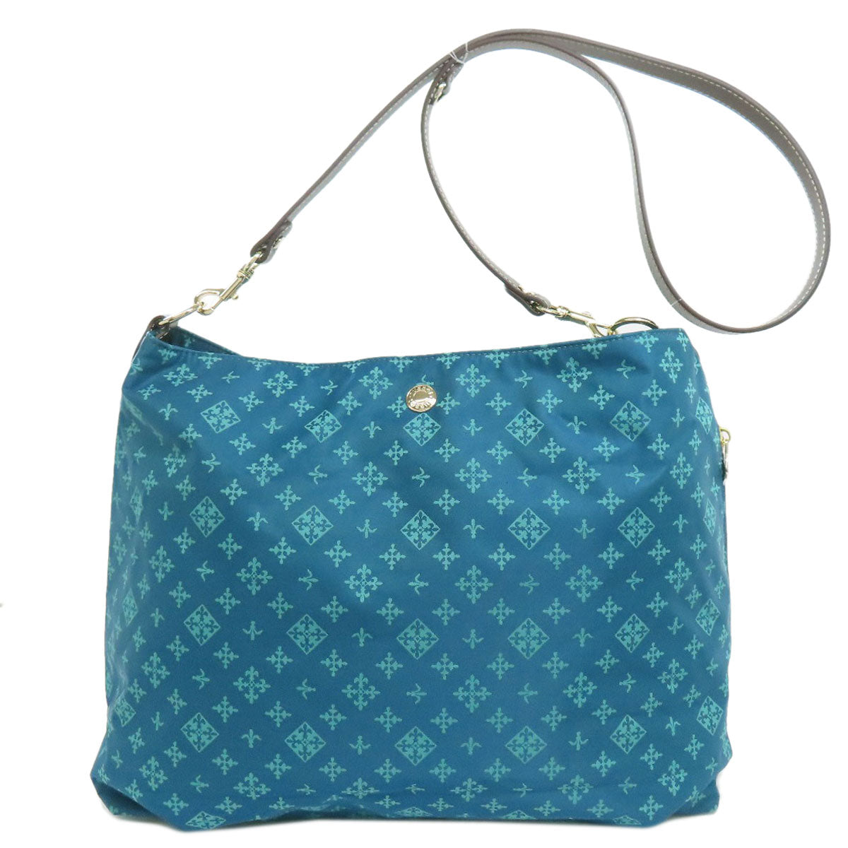 russet Lily crest Shoulder Bag Nylon Ladies [Used]