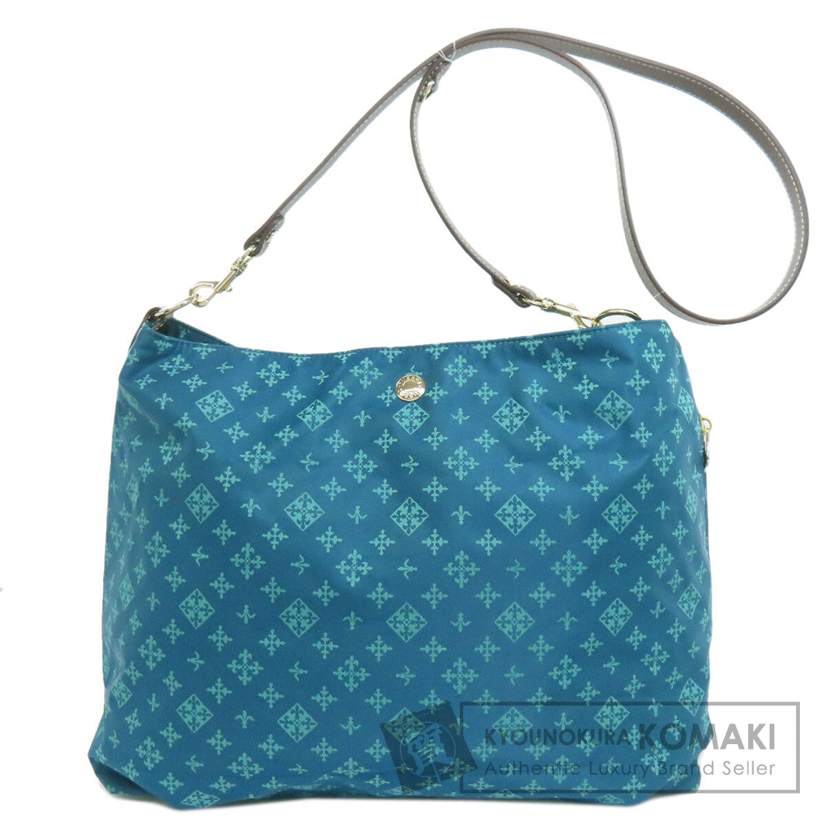 russet Lily crest Shoulder Bag Nylon Ladies [Used]