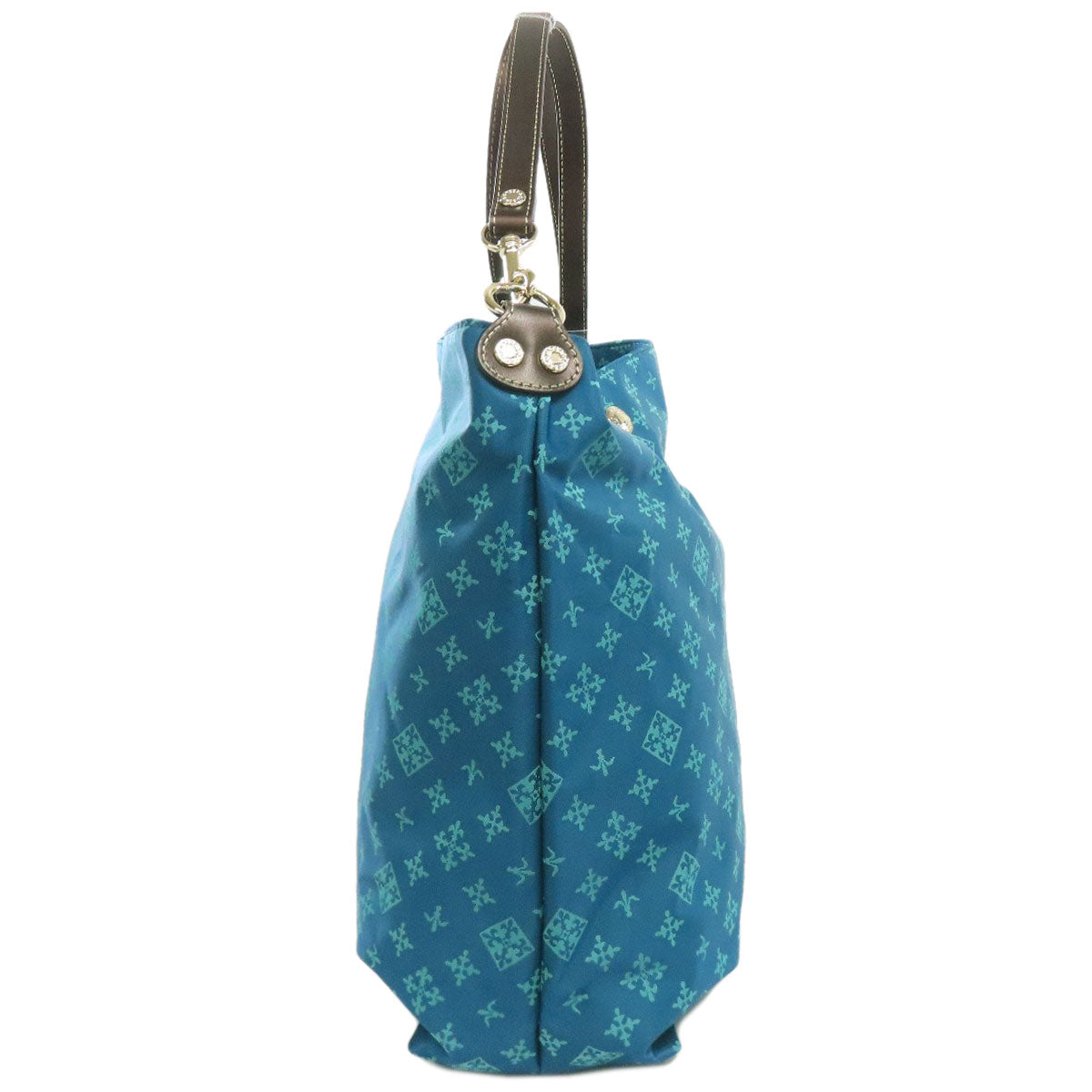 russet Lily crest Shoulder Bag Nylon Ladies [Used]