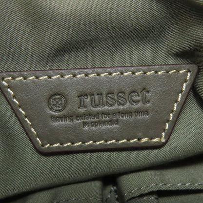 russet Lily crest Shoulder Bag Nylon Ladies [Used]