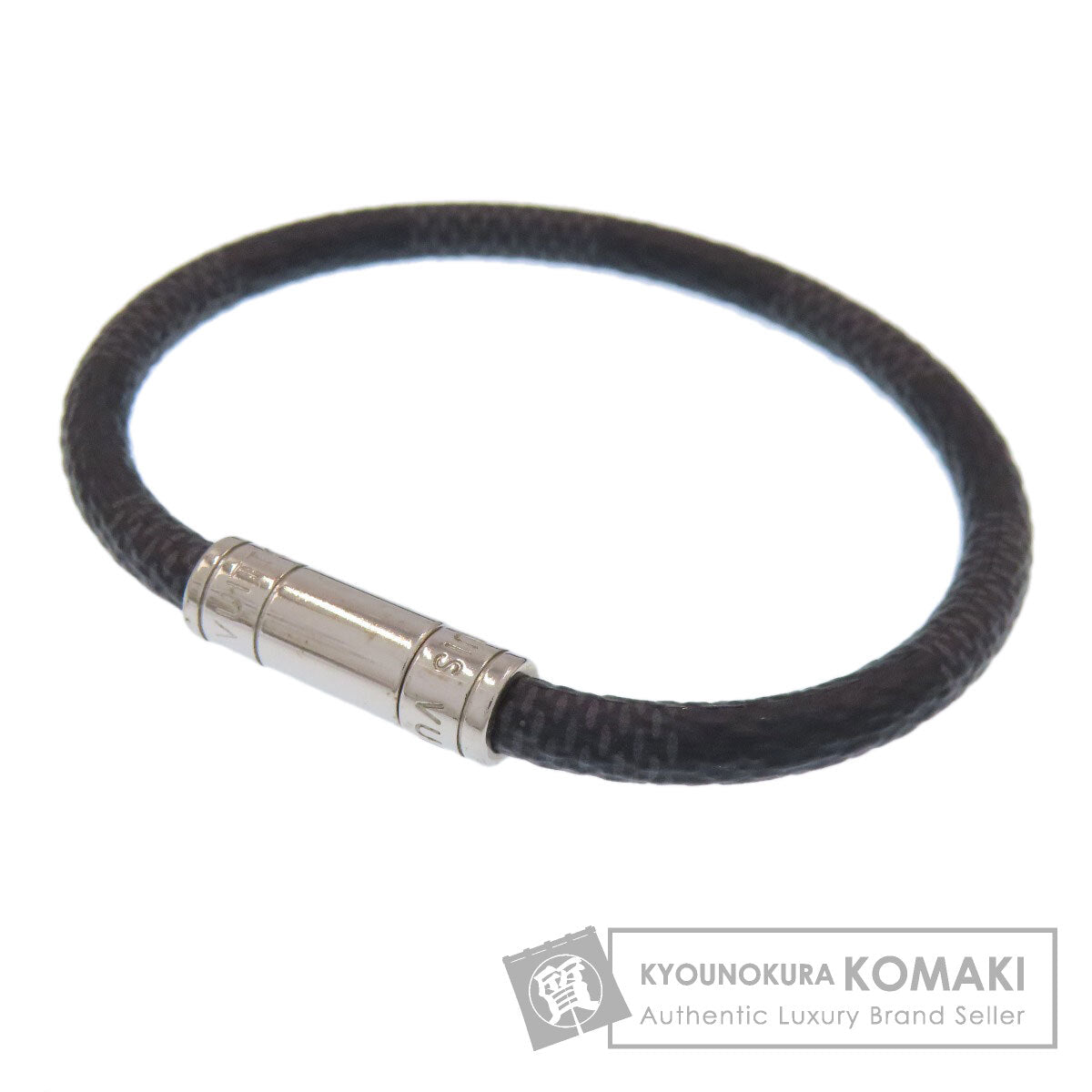 LOUIS VUITTON M6140E Bra Rubbed Keep It Bracelet Damier canvas MetalLadies [Used]