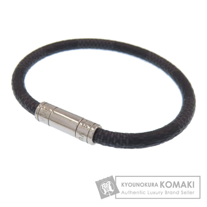 LOUIS VUITTON M6140E Bra Rubbed Keep It Bracelet Damier canvas MetalLadies [Used]