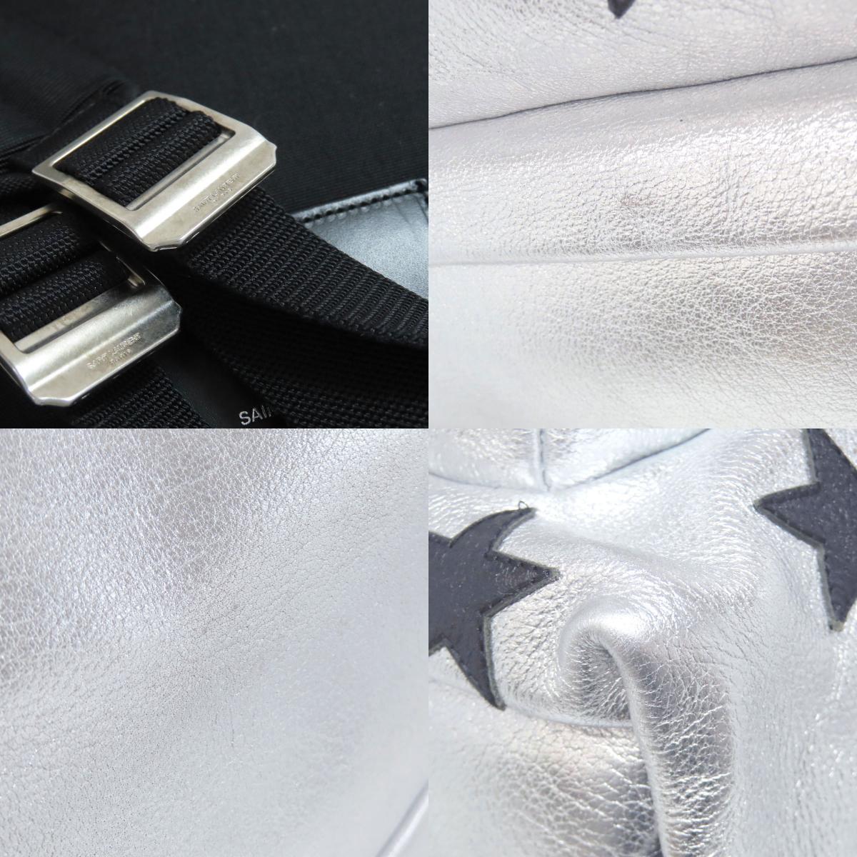 SAINT LAURENT Star motif Backpack Â· Daypack Calf Ladies [Used]