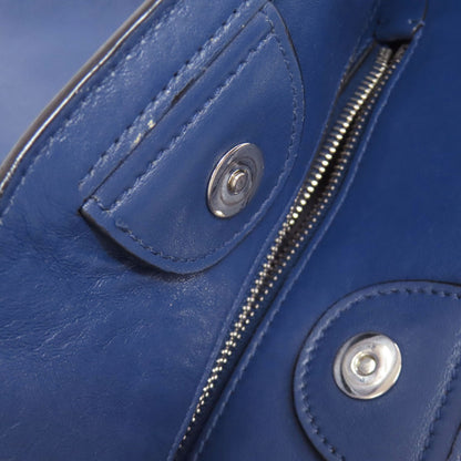 MIUMIU logo Tote Bag Leather Ladies [Used]