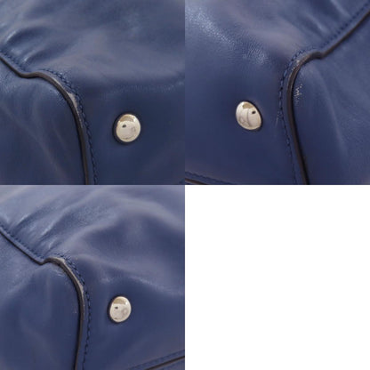 MIUMIU logo Tote Bag Leather Ladies [Used]