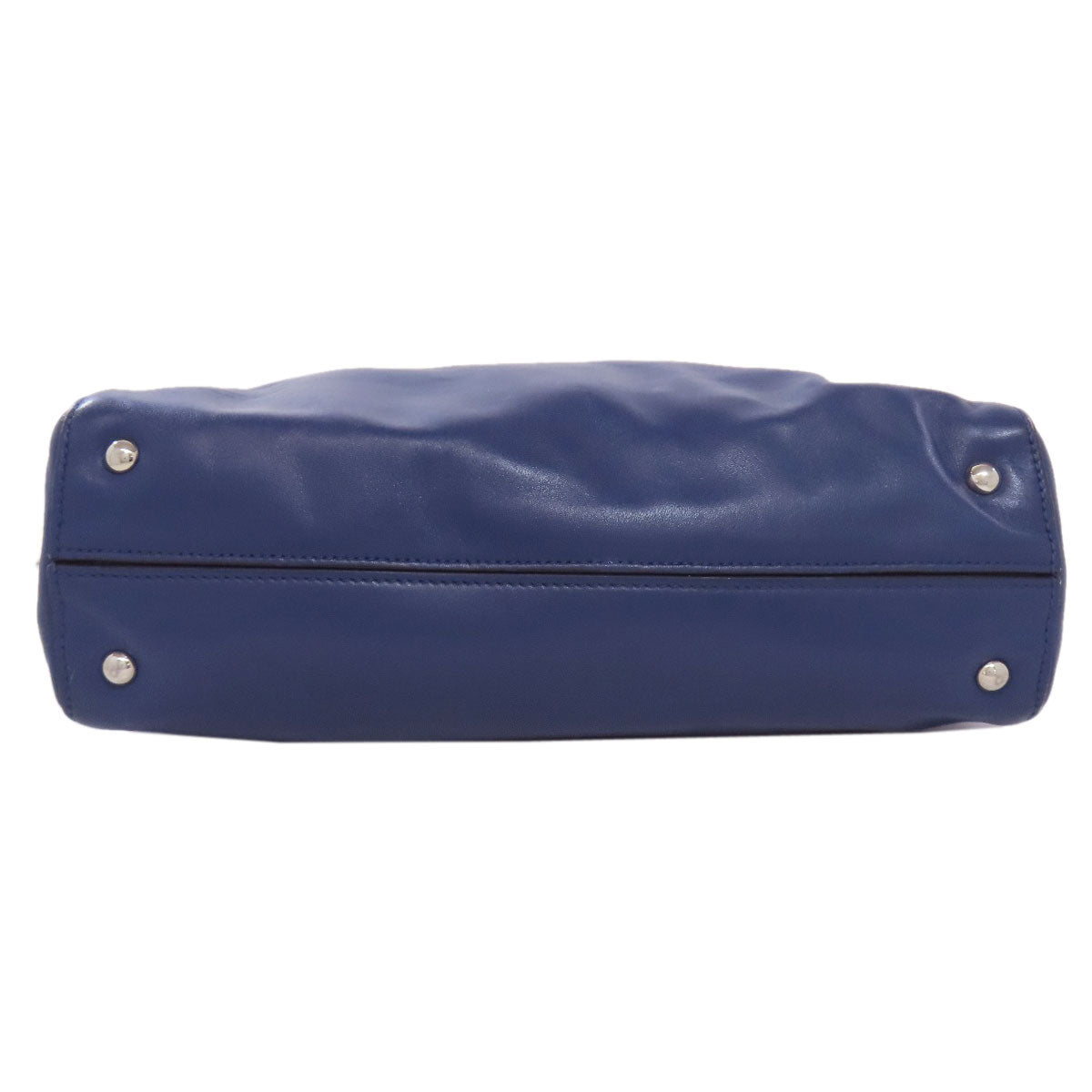 MIUMIU logo Tote Bag Leather Ladies [Used]