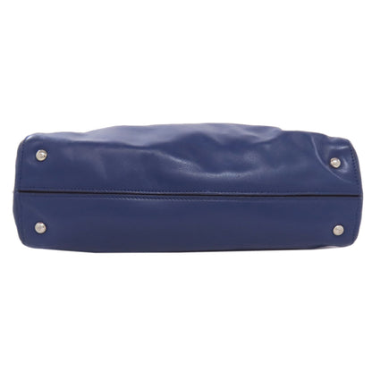 MIUMIU logo Tote Bag Leather Ladies [Used]