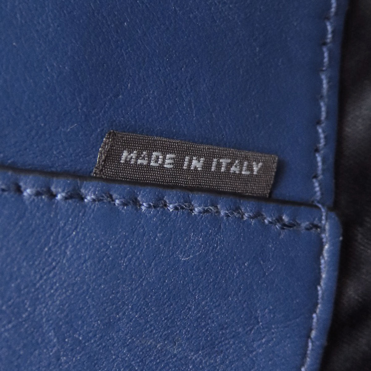 MIUMIU logo Tote Bag Leather Ladies [Used]