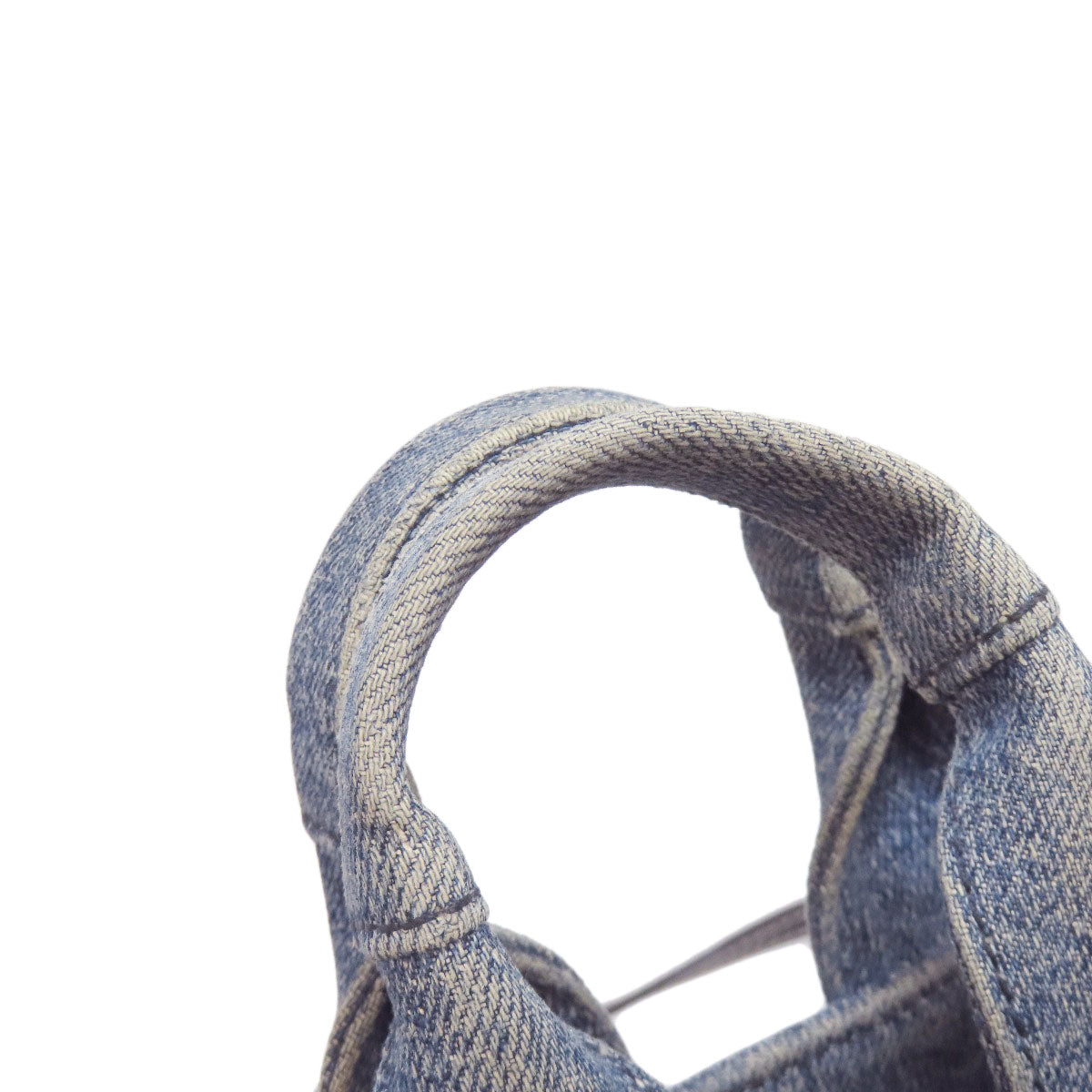 CHLOE Woody Mini 2WAY Handbag Denim CalfLadies [Used]