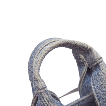 CHLOE Woody Mini 2WAY Handbag Denim CalfLadies [Used]