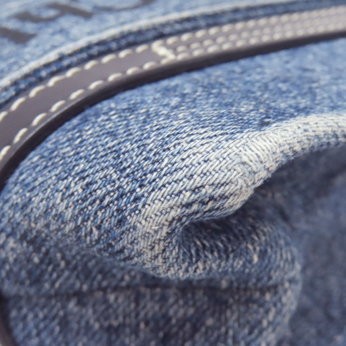 CHLOE Woody Mini 2WAY Handbag Denim CalfLadies [Used]