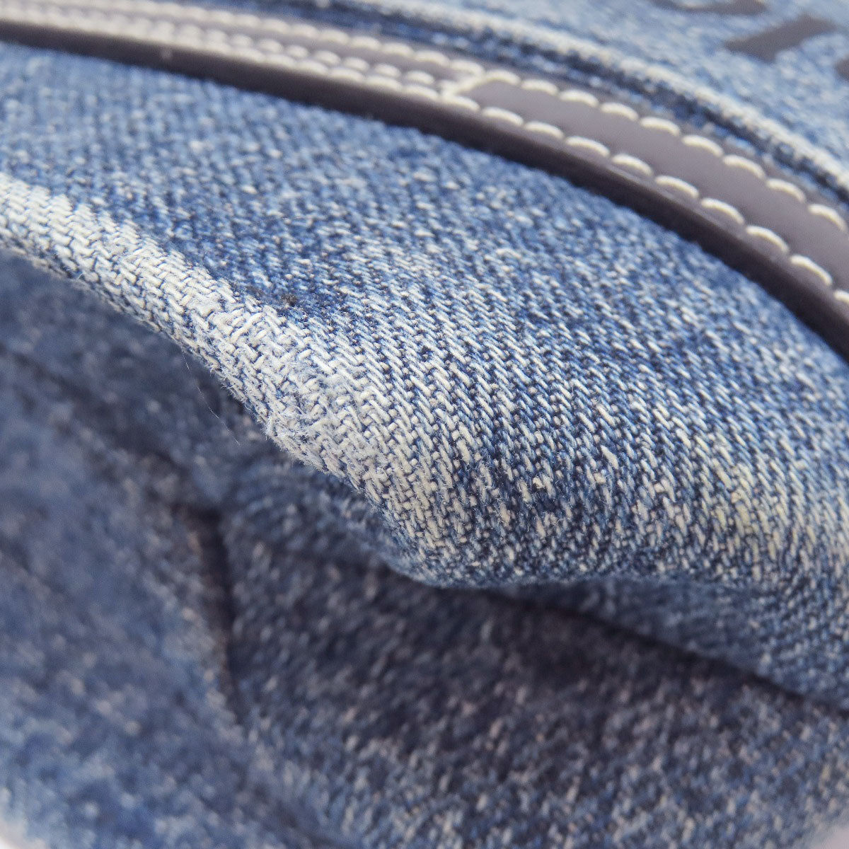 CHLOE Woody Mini 2WAY Handbag Denim CalfLadies [Used]