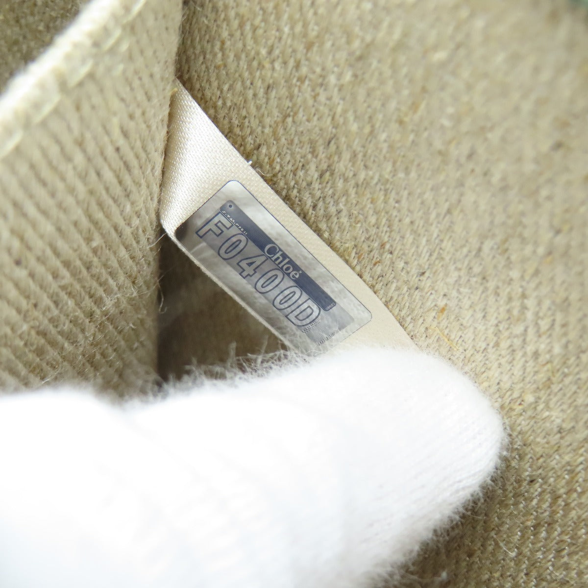 CHLOE woody tote Tote Bag Canvas Ladies [Used]