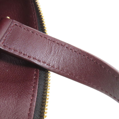 Salvatore Ferragamo logo Backpack Â· Daypack Leather Ladies [Used]