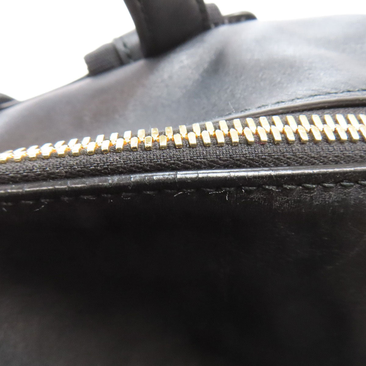 Salvatore Ferragamo logo Backpack Â· Daypack Leather Ladies [Used]