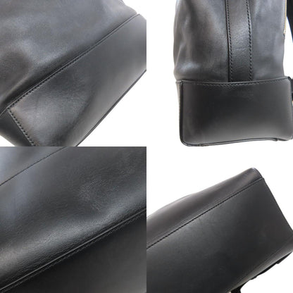 Salvatore Ferragamo logo Backpack Â· Daypack Leather Ladies [Used]