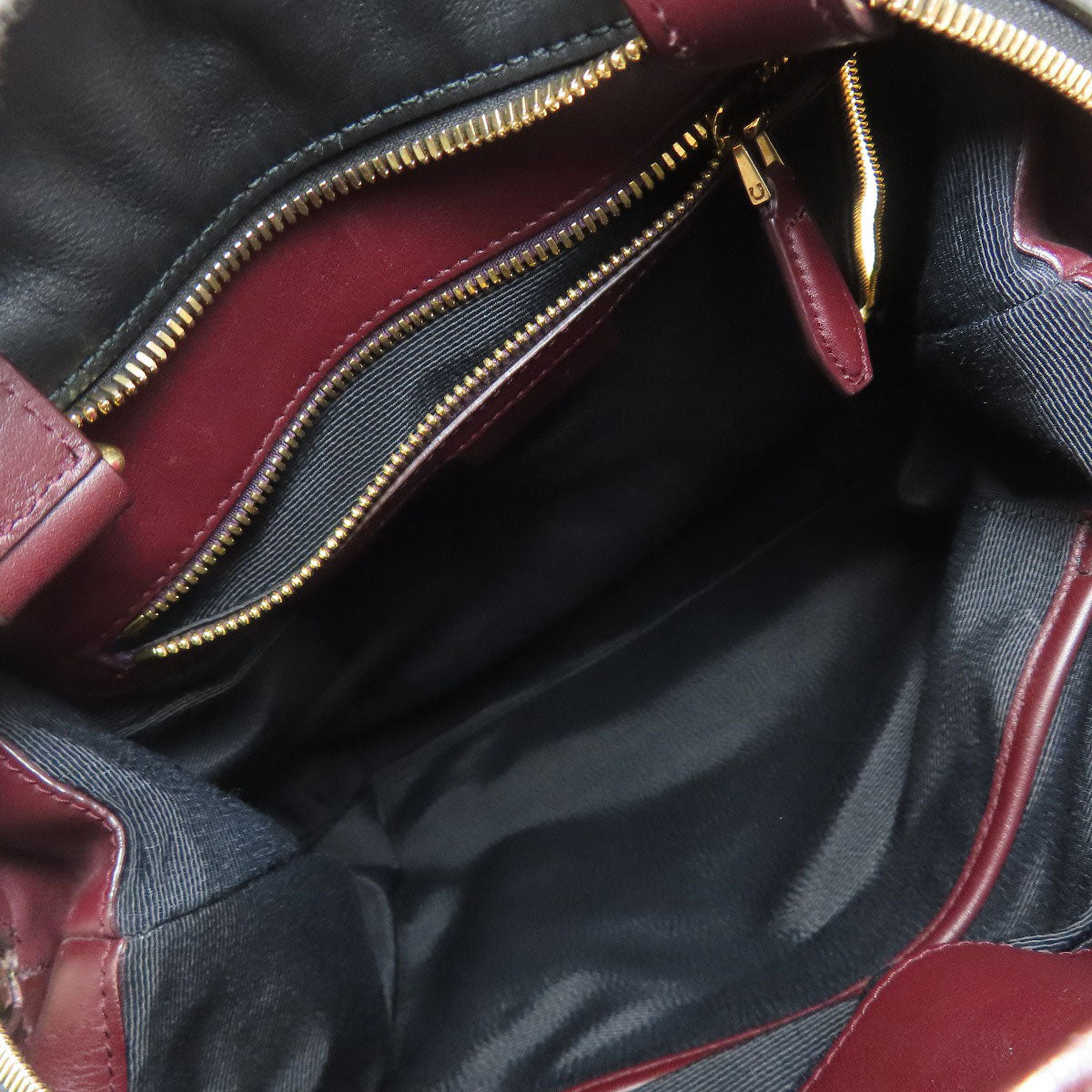 Salvatore Ferragamo logo Backpack Â· Daypack Leather Ladies [Used]