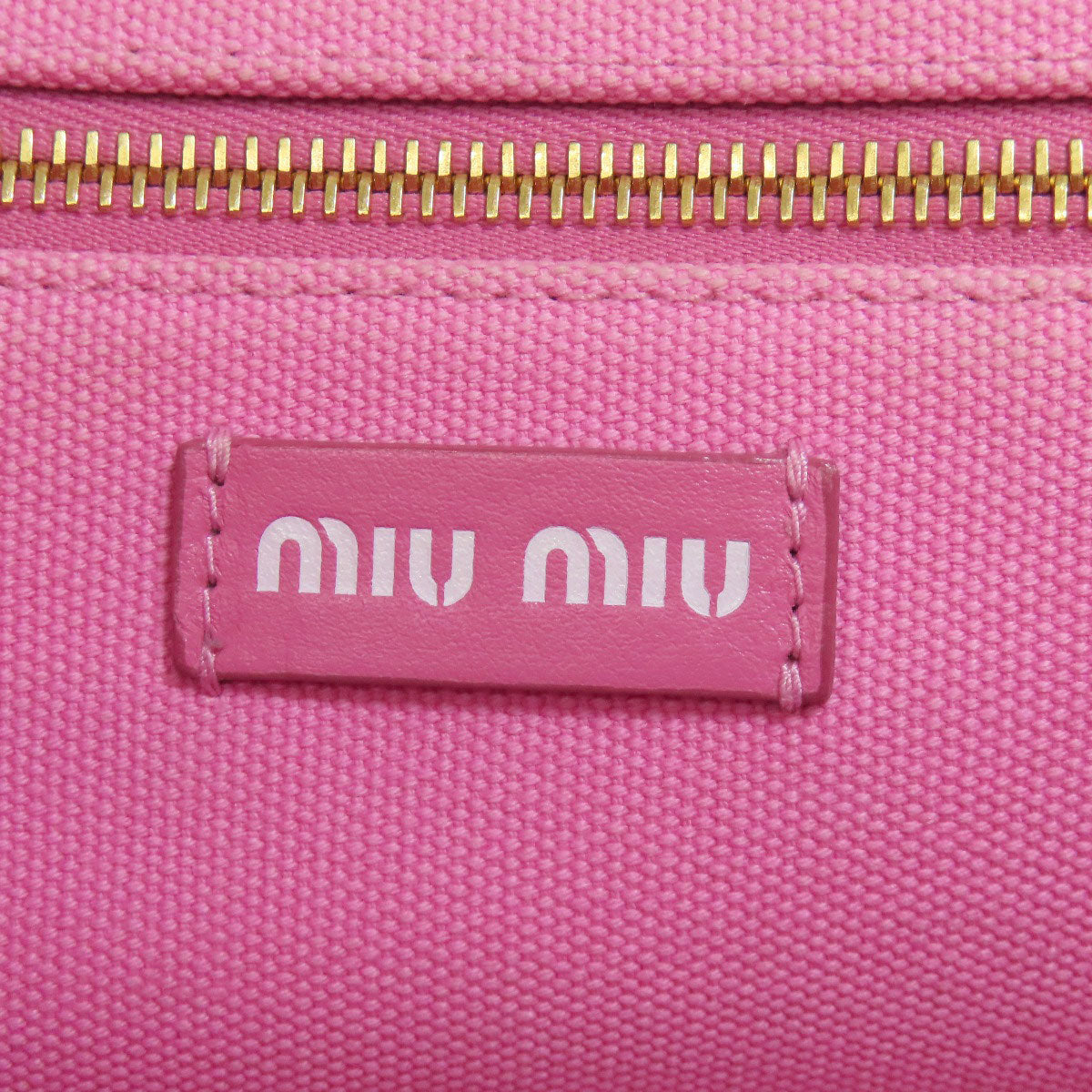 MIUMIU 5BA176 2WAY Handbag Canvas Ladies [Used]