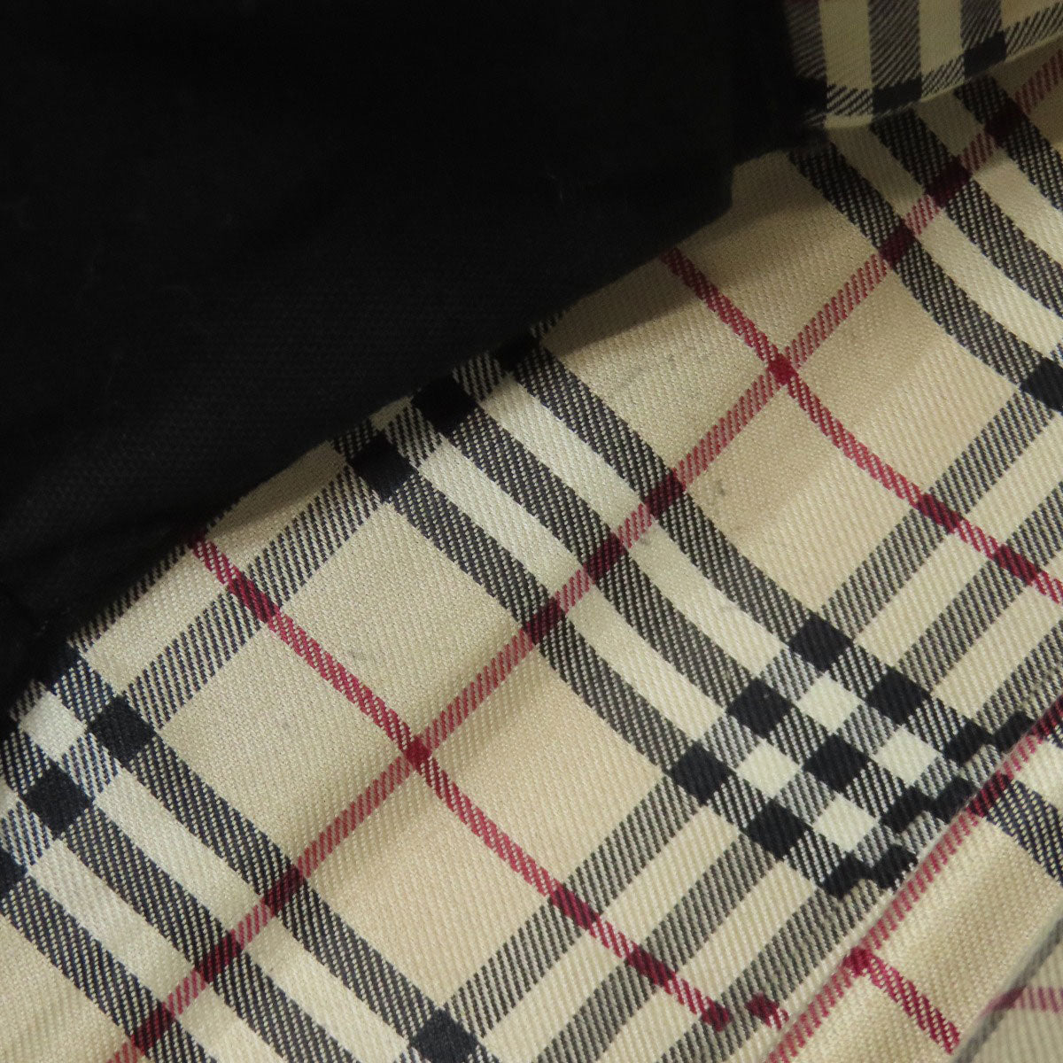 BURBERRY logo Tote Bag Leather Ladies [Used]