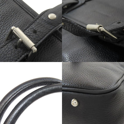 BURBERRY logo Tote Bag Leather Ladies [Used]