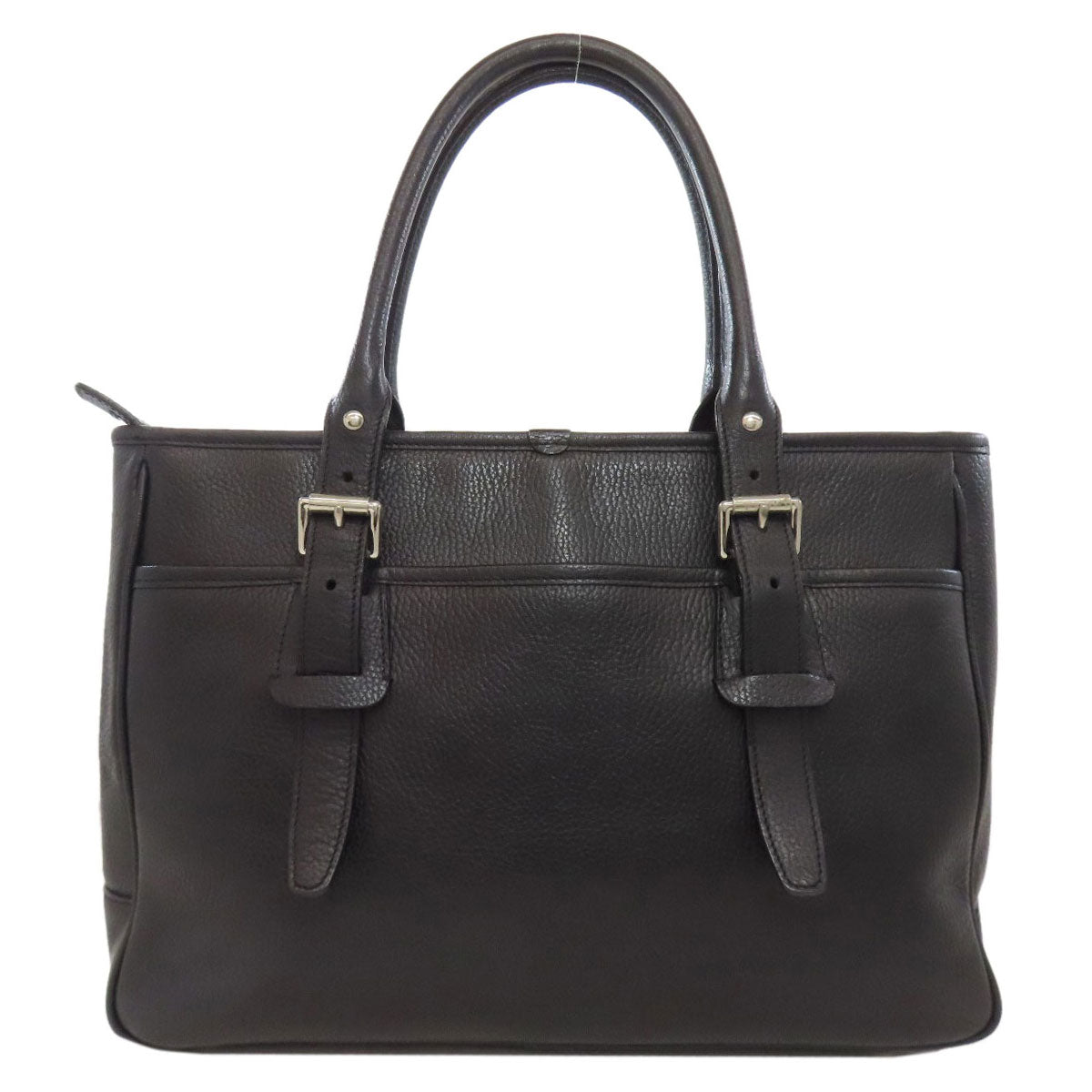 BURBERRY logo Tote Bag Leather Ladies [Used]