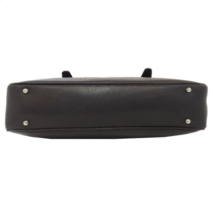 BURBERRY logo Tote Bag Leather Ladies [Used]